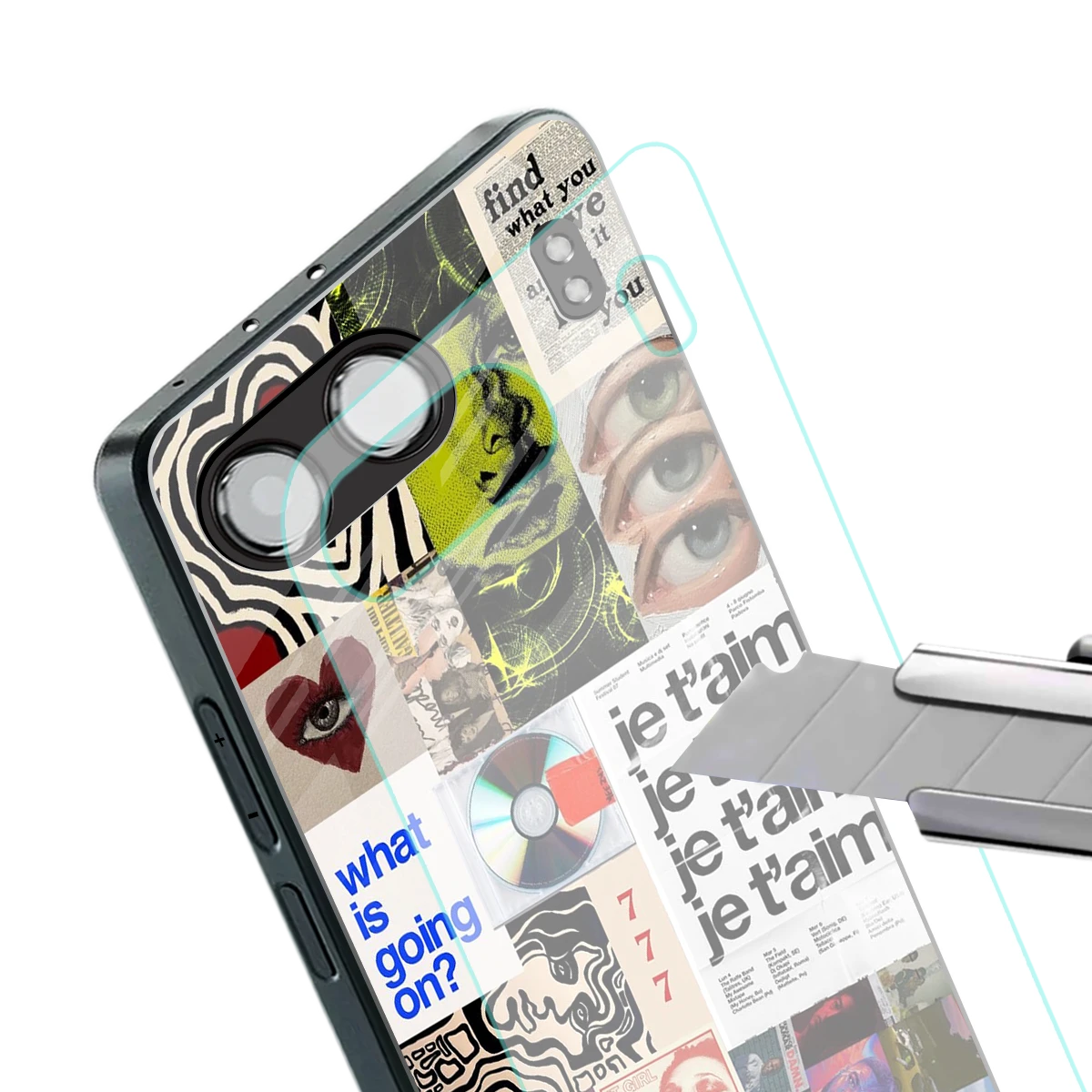 Love Chaos stylish phone case for oneplus nord 4 | glossy glass and slim fit