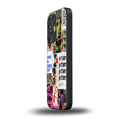 Love Chaos oneplus nord ce 3 mobile cover | shockproof glass phone case