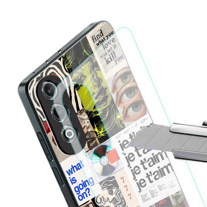 Love Chaos stylish phone case for oneplus nord ce 4 | glossy glass and slim fit