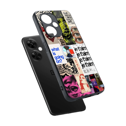 Love Chaos sleek oneplus nord ce 3 lite cover with tempered glass back and TPU edges