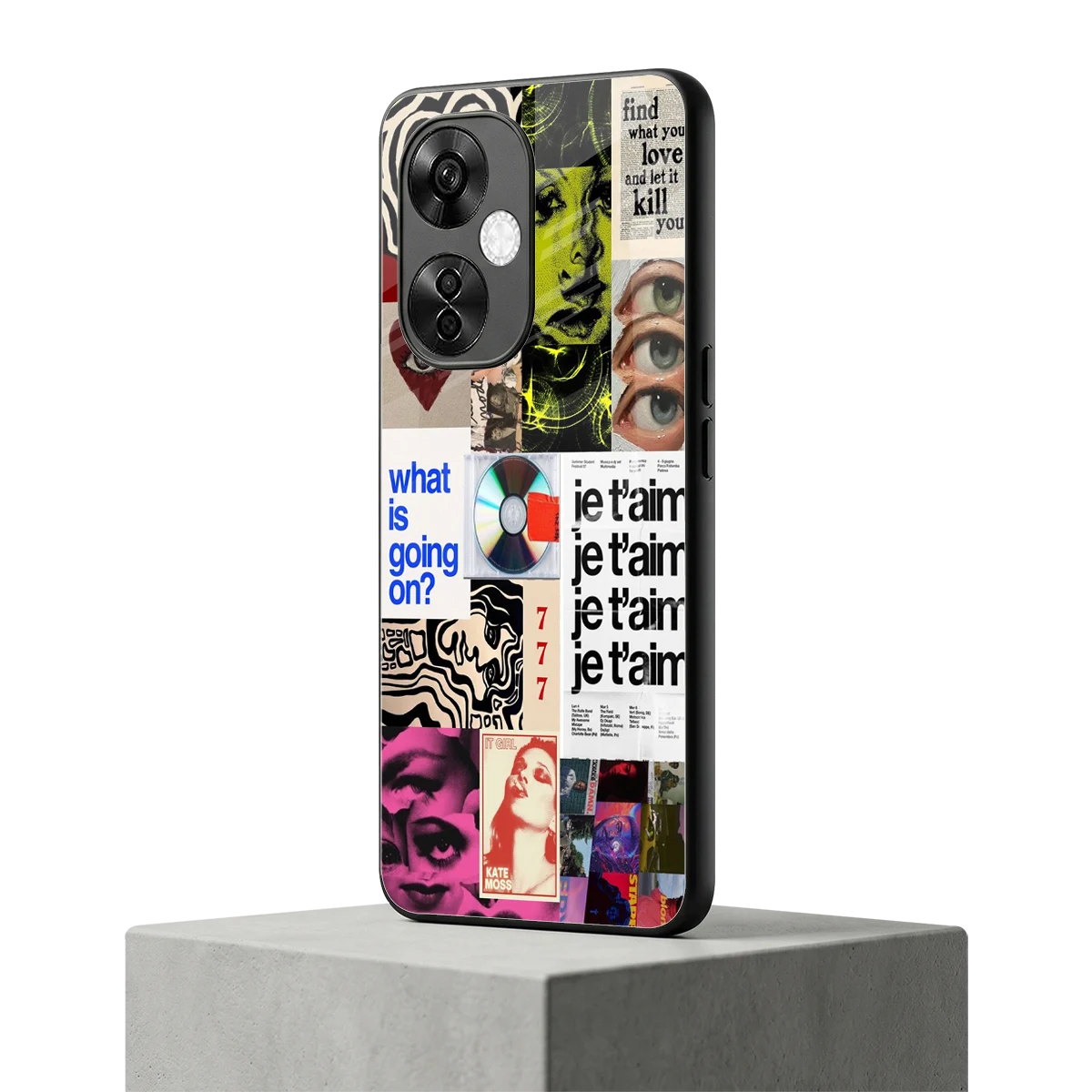 Love Chaos oneplus nord ce 3 lite mobile cover | shockproof glass phone case