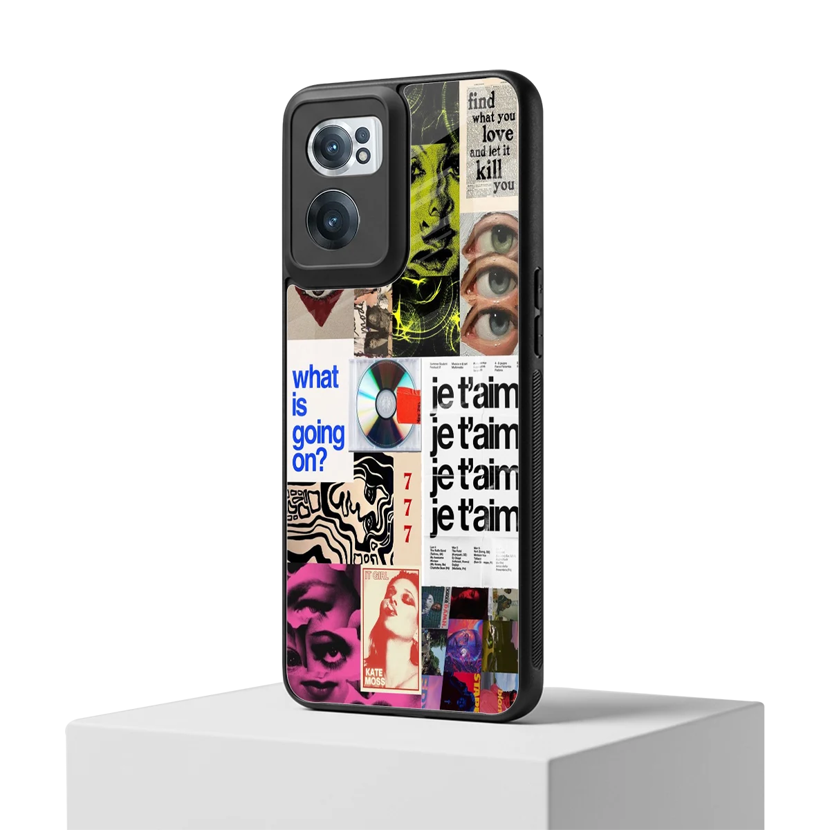 Love Chaos oneplus nord ce 2 mobile cover | shockproof glass phone case