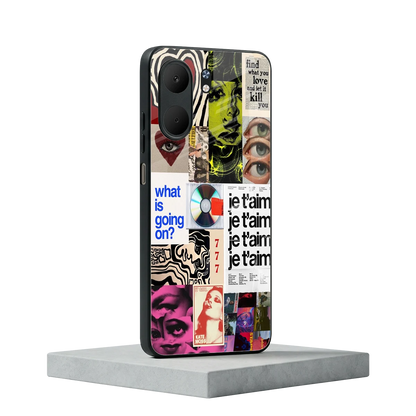 Love Chaos oppo a5x 5g mobile cover | shockproof glass phone case