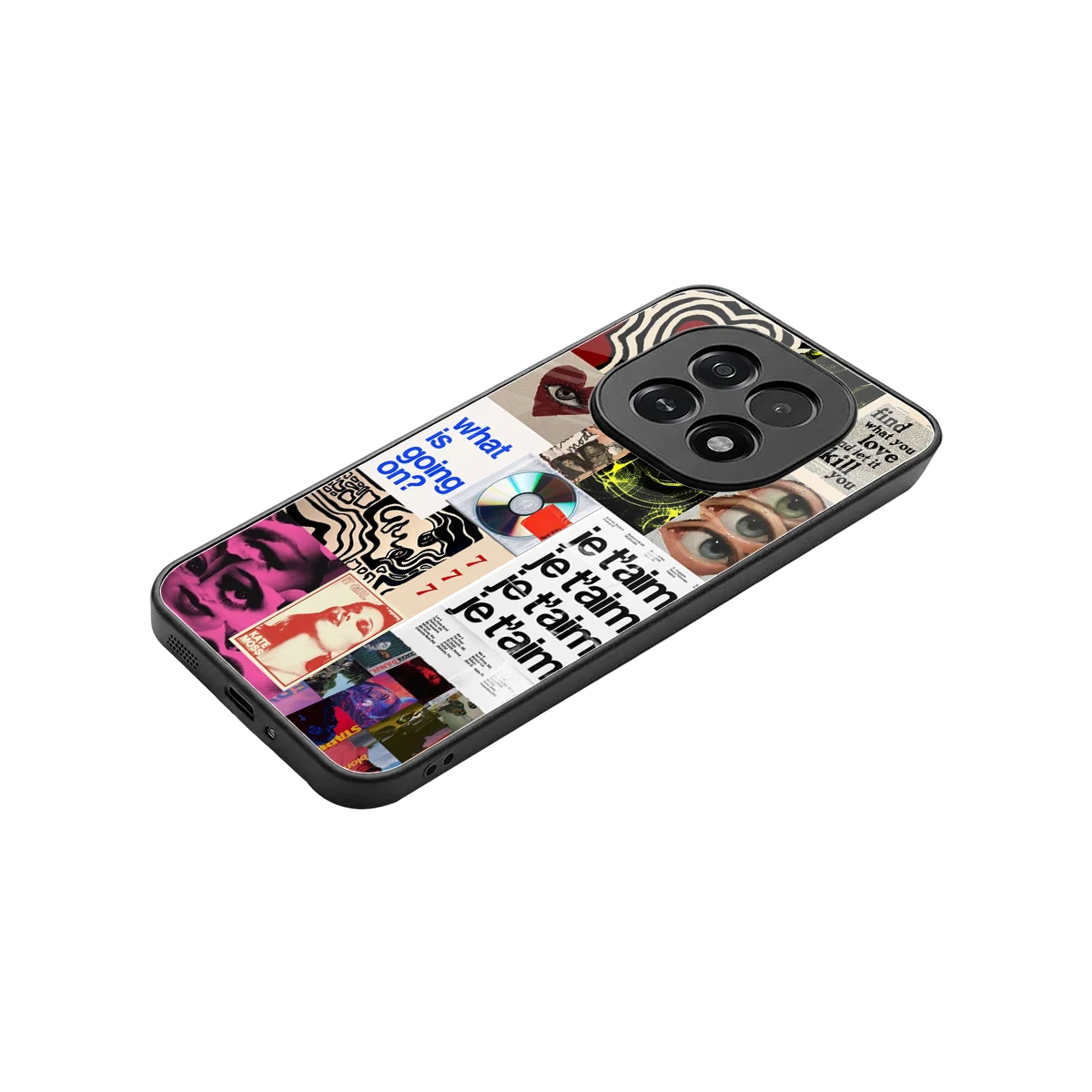 Love Chaos stylish phone case for oppo f29 5g | glossy glass and slim fit