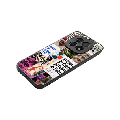 Love Chaos stylish phone case for oppo f29 5g | glossy glass and slim fit