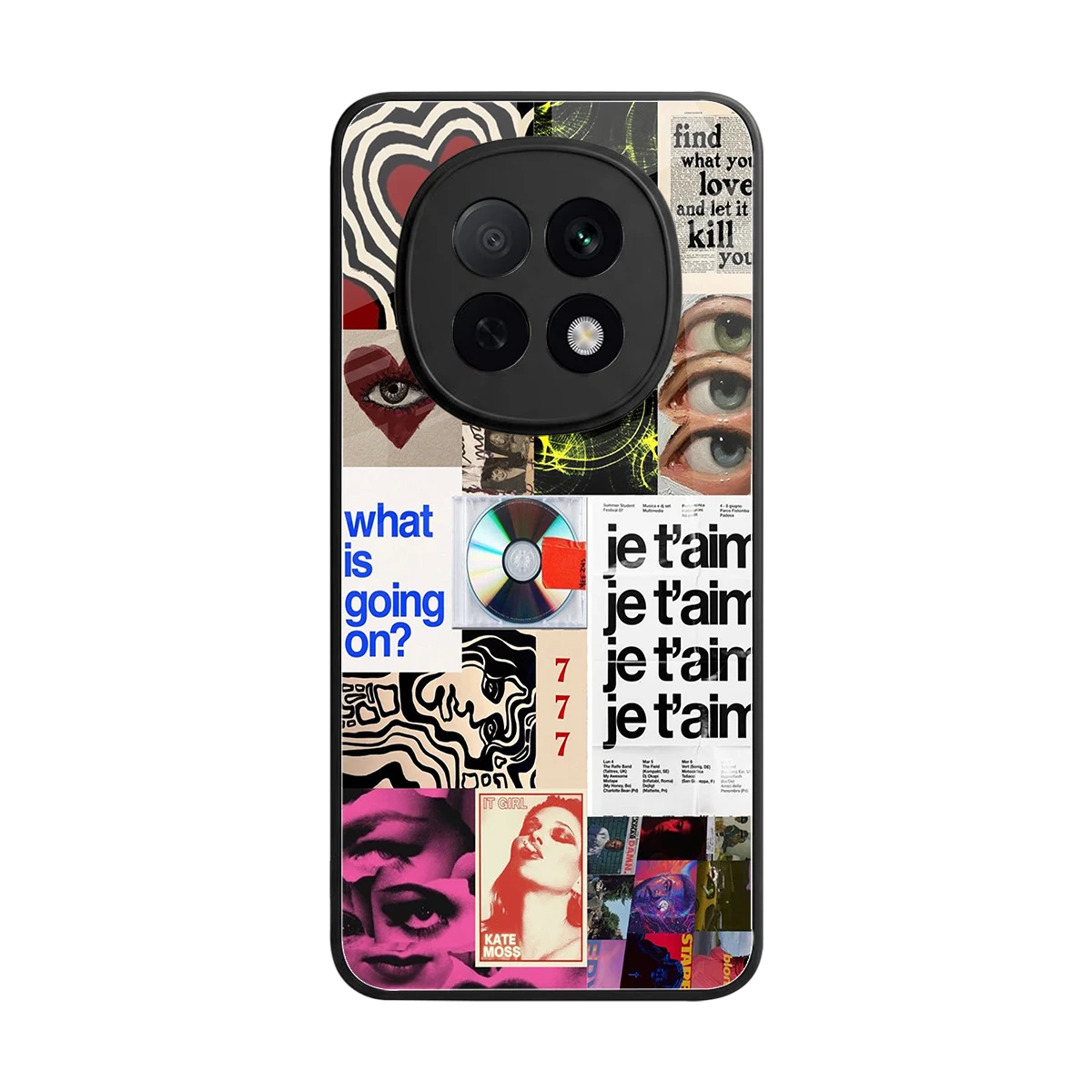 Love Chaos back phone cover | glass case for oppo f29 pro 5g