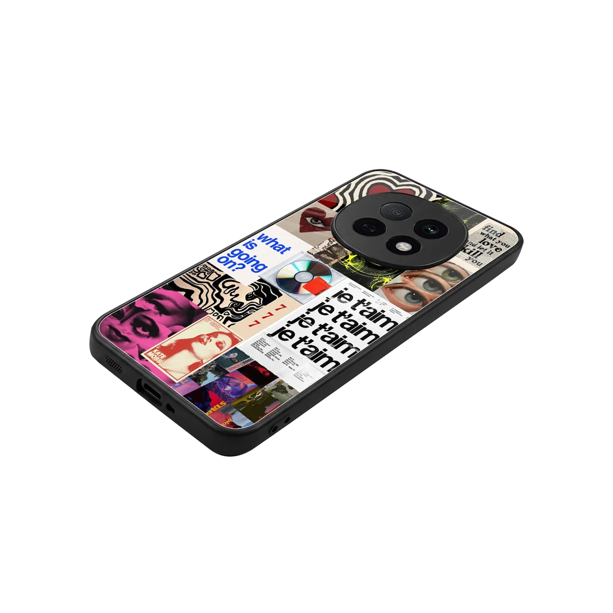 Love Chaos stylish phone case for oppo f29 pro 5g | glossy glass and slim fit