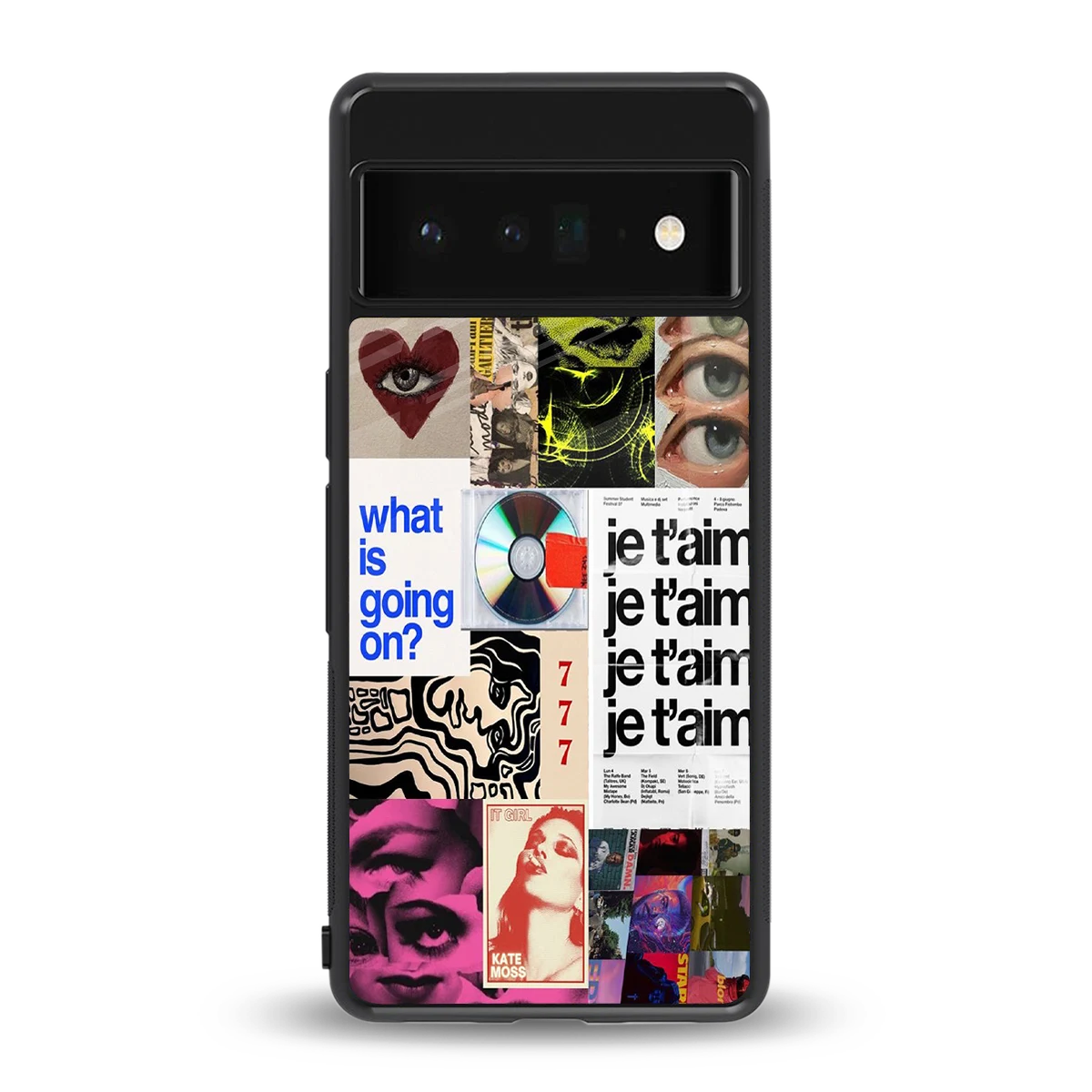 Love Chaos back phone cover | glass case for google pixel 6 pro
