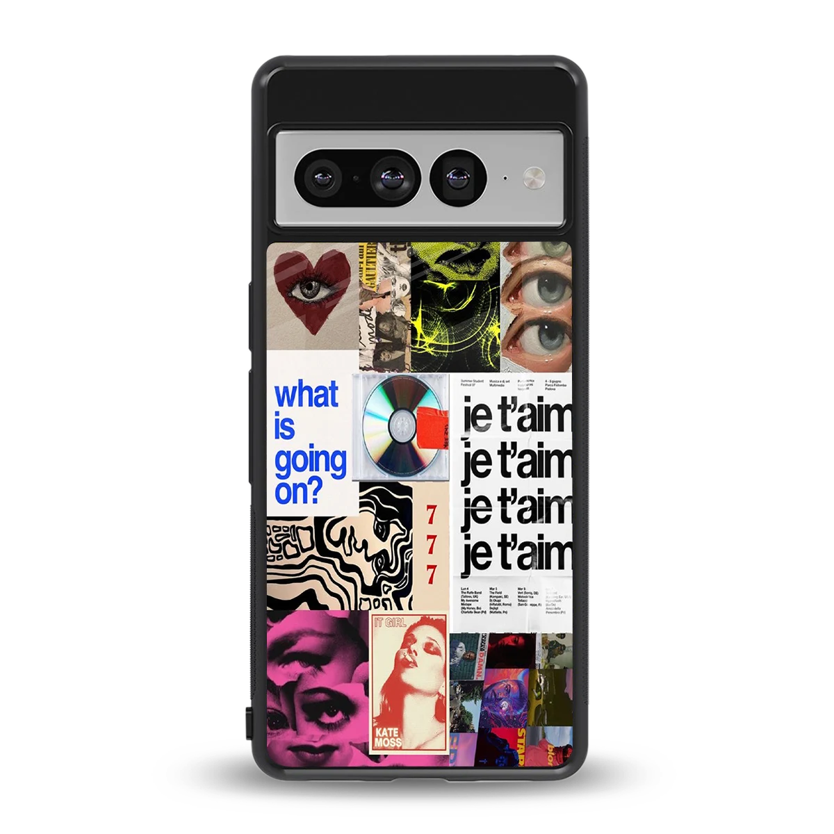 Love Chaos back phone cover | glass case for google pixel 7 pro