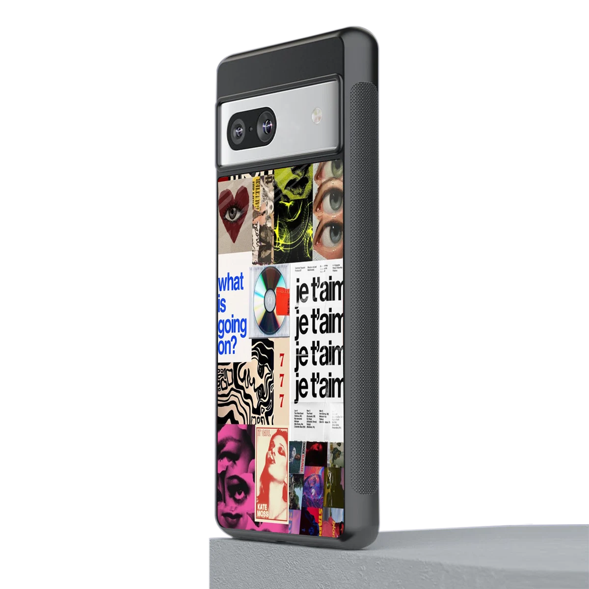 Love Chaos stylish phone case for google pixel 7a | glossy glass and slim fit