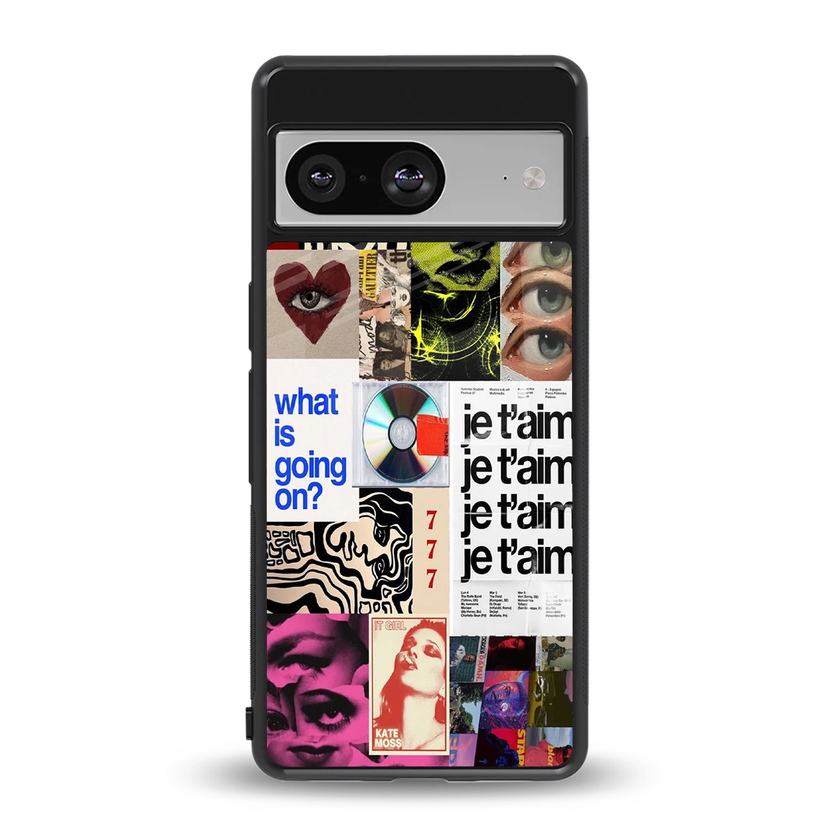 Love Chaos back phone cover | glass case for google pixel 8
