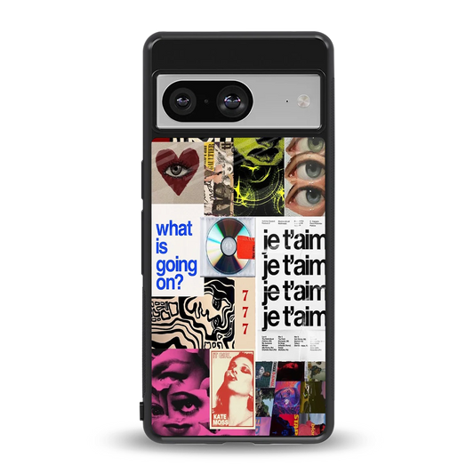 Love Chaos back phone cover | glass case for google pixel 8