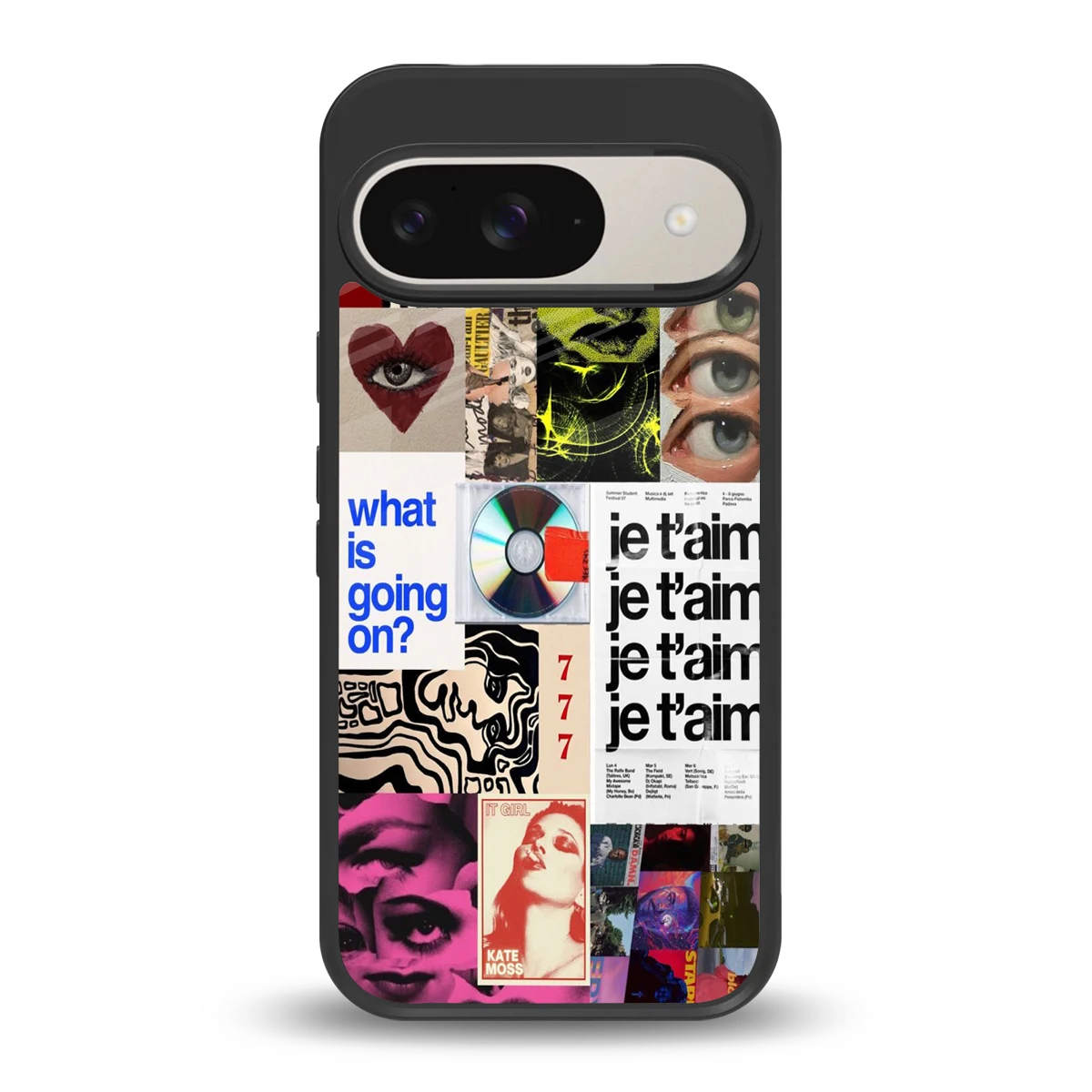 Love Chaos back phone cover | glass case for google pixel 9
