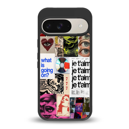Love Chaos back phone cover | glass case for google pixel 9