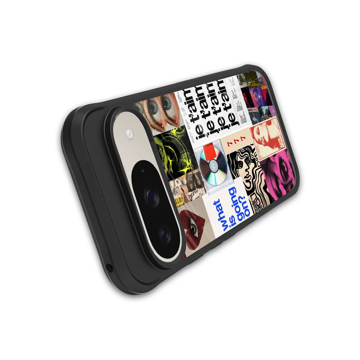 Love Chaos stylish phone case for google pixel 9 | glossy glass and slim fit