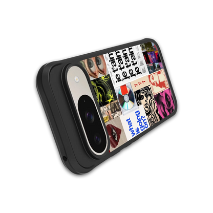 Love Chaos stylish phone case for google pixel 9 | glossy glass and slim fit