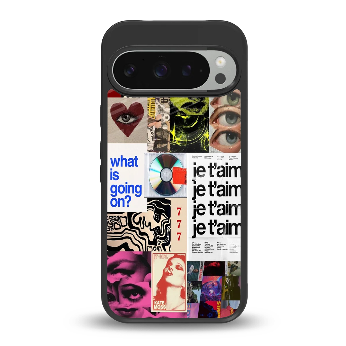 Love Chaos back phone cover | glass case for google pixel 9 pro