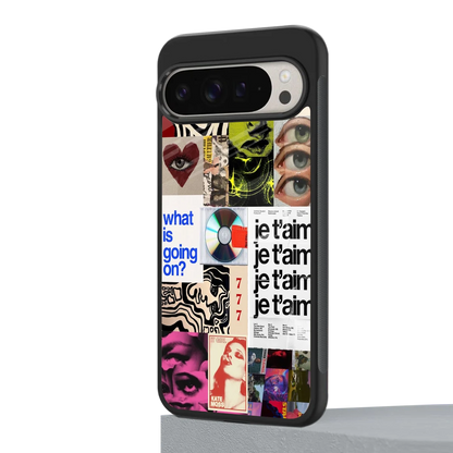 Love Chaos google pixel 9 pro mobile cover | shockproof glass phone case