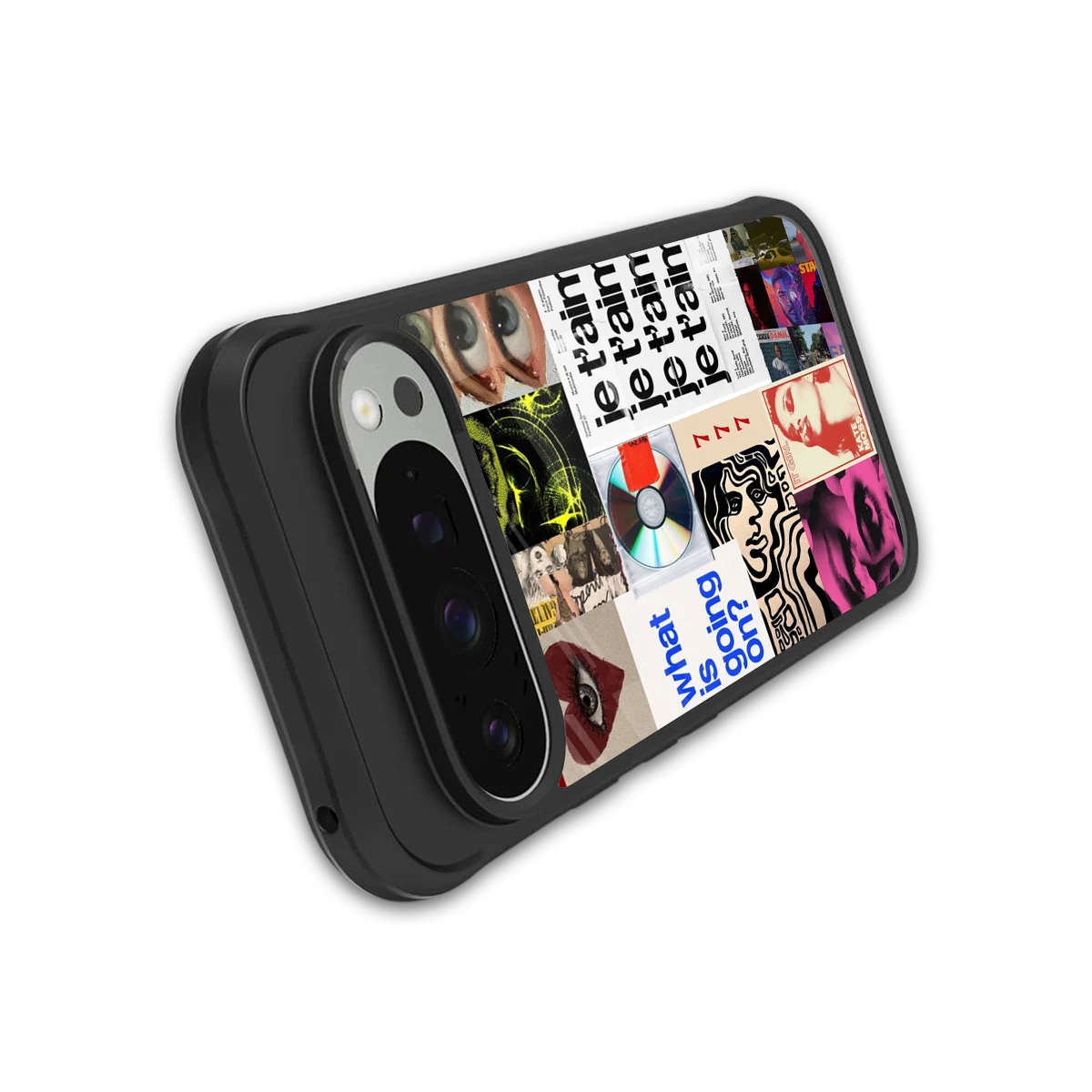 Love Chaos stylish phone case for google pixel 9 pro | glossy glass and slim fit