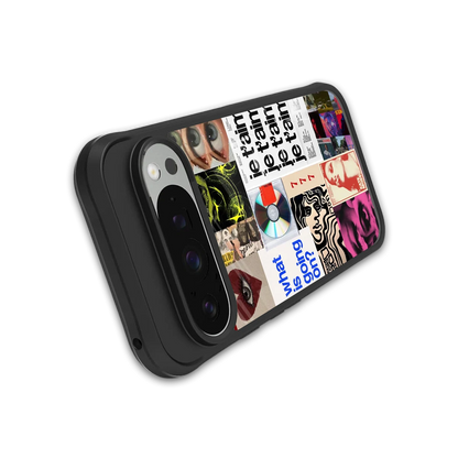 Love Chaos stylish phone case for google pixel 9 pro xl | glossy glass and slim fit