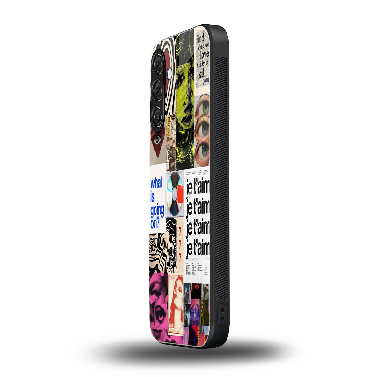 Love Chaos samsung galaxy a55 5g mobile cover | shockproof glass phone case