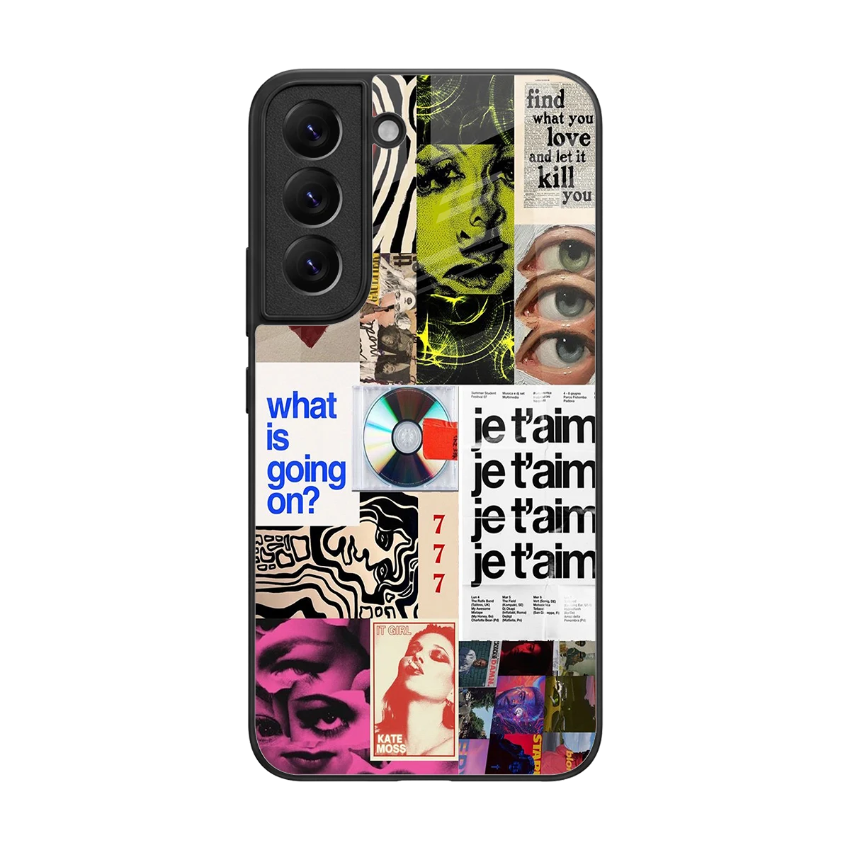 Love Chaos back phone cover | glass case for samsung galaxy s22