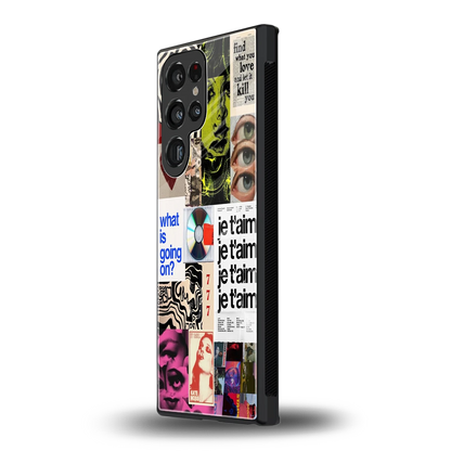 Love Chaos samsung galaxy s23 ultra mobile cover | shockproof glass phone case