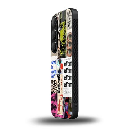 Love Chaos samsung galaxy s24 mobile cover | shockproof glass phone case