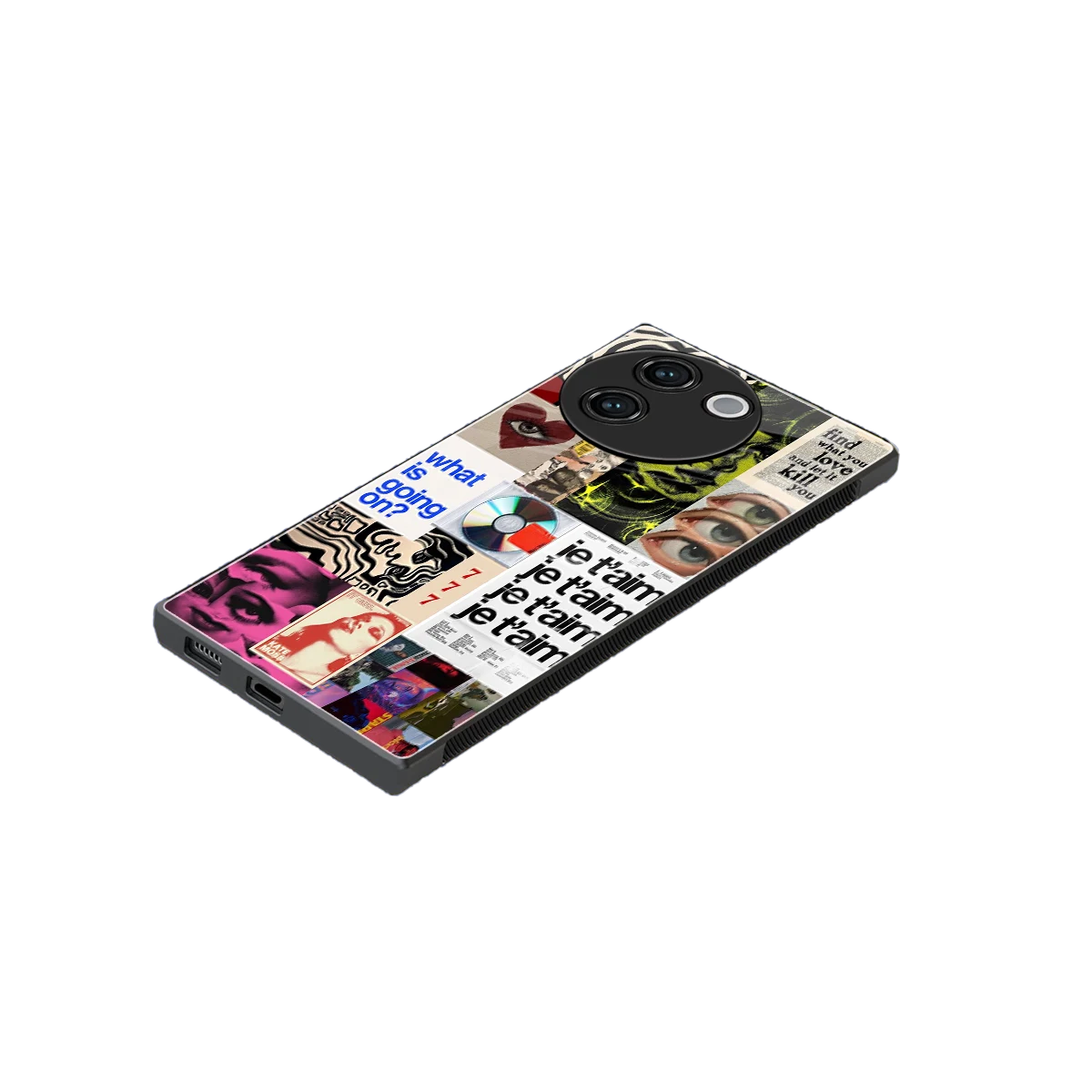 Love Chaos stylish phone case for vivo v30e | glossy glass and slim fit