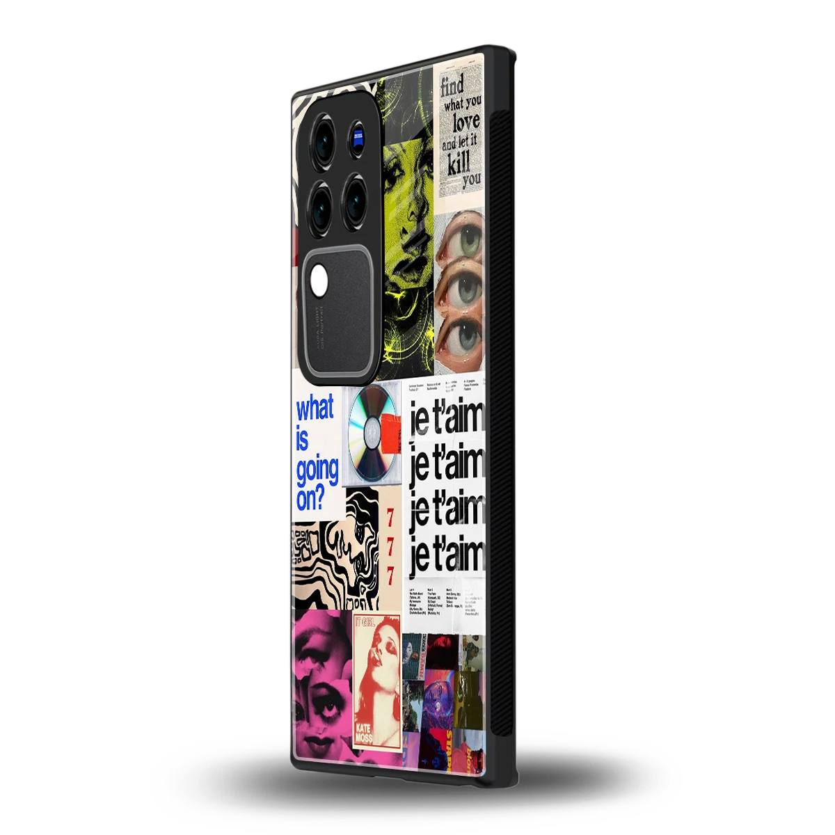 Love Chaosvivo v30 pro mobile cover | shockproof glass phone case