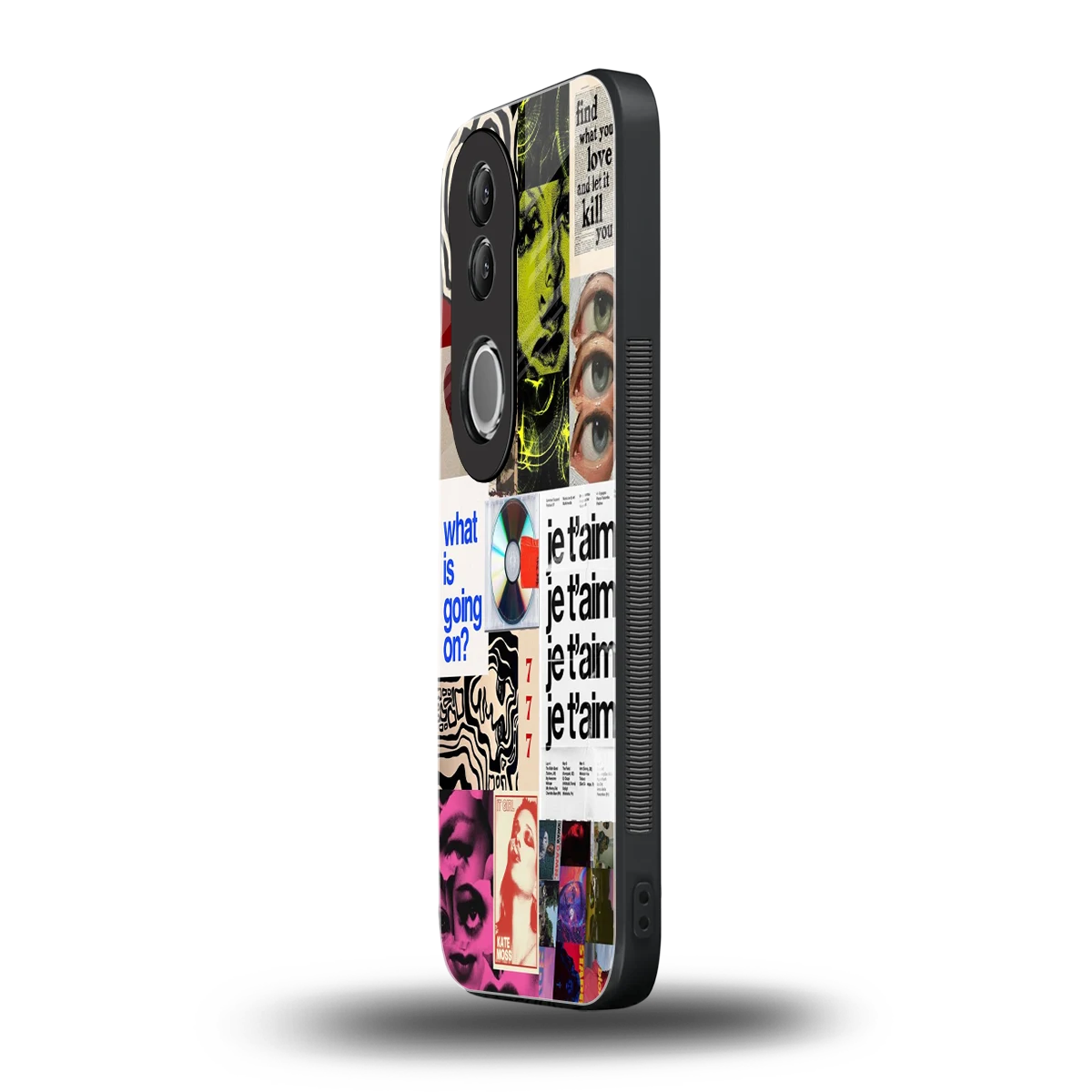 Love Chaos vivo v50 mobile cover | shockproof glass phone case