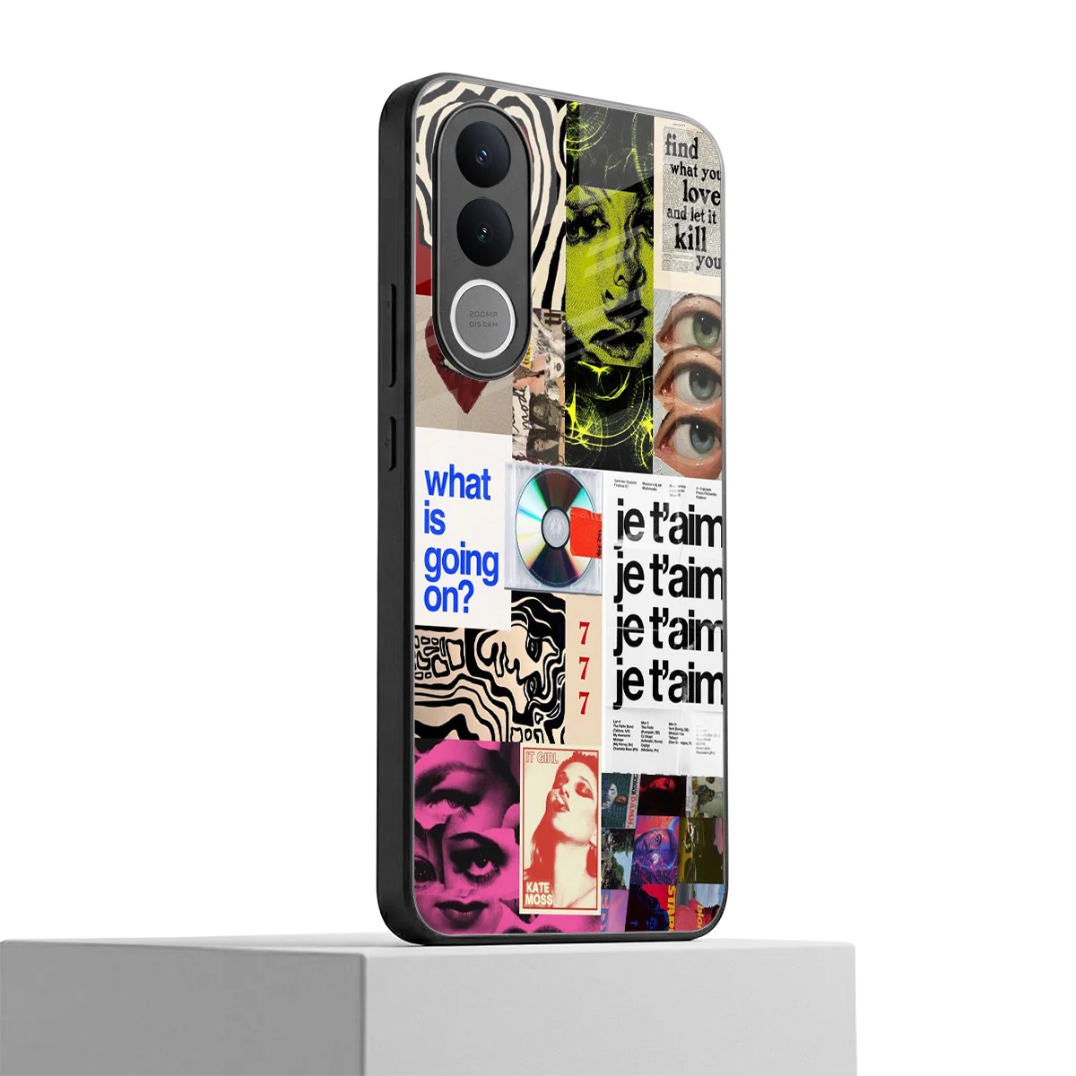 Love Chaos vivo v70 fe mobile cover | shockproof glass phone case