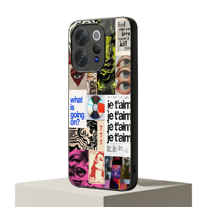 Love Chaos vivo v70 elite mobile cover | shockproof glass phone case