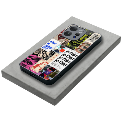Love Chaos stylish phone case for vivo v70 elite | glossy glass and slim fit