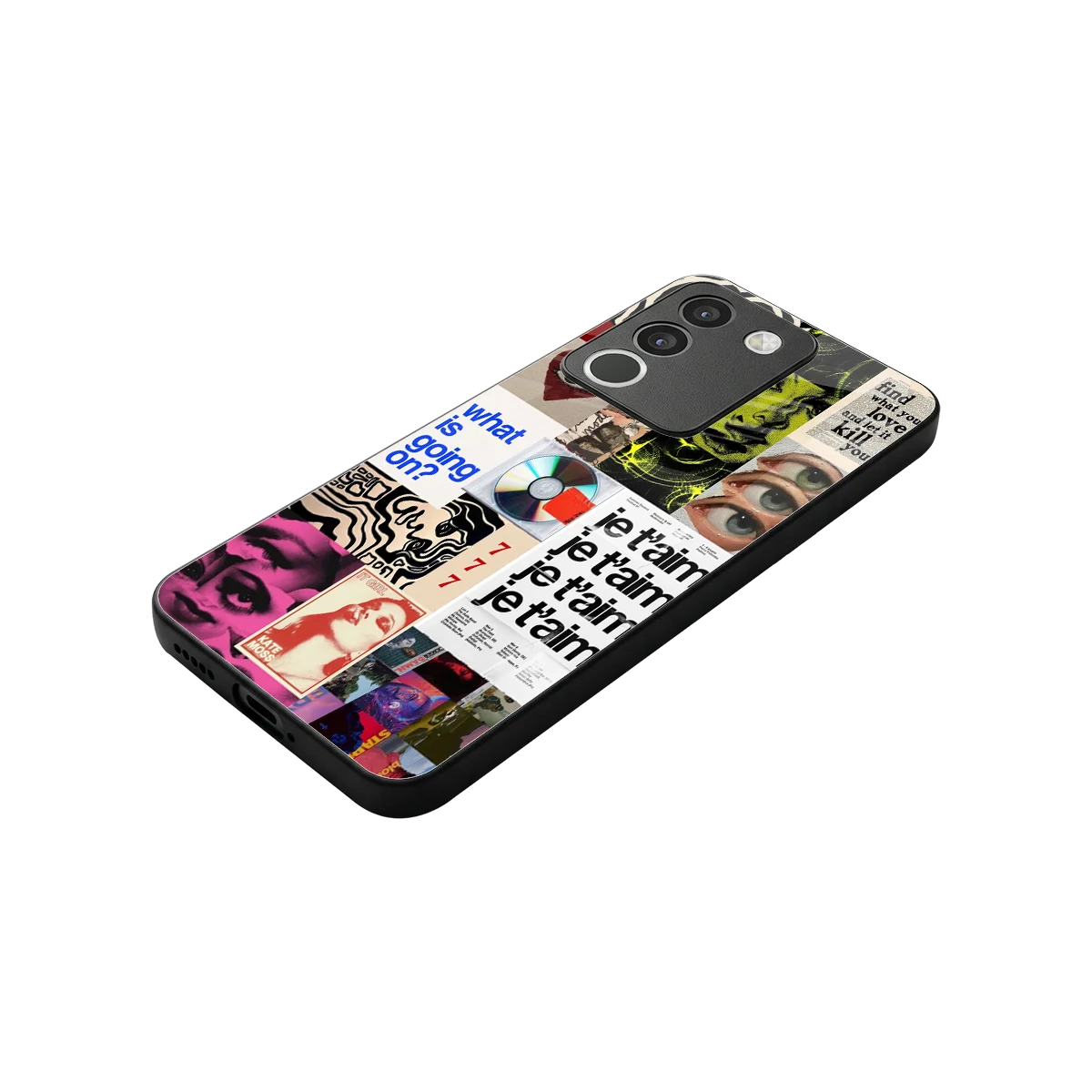 Love Chaos stylish phone case for vivo y200 5g | glossy glass and slim fit