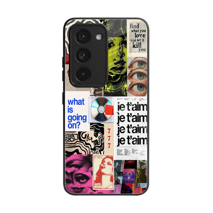 Love Chaos back phone cover | glass case for redmi 15 5g