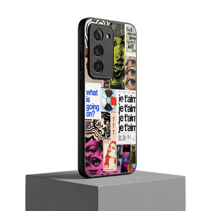 Love Chaos redmi 15 5g mobile cover | shockproof glass phone case