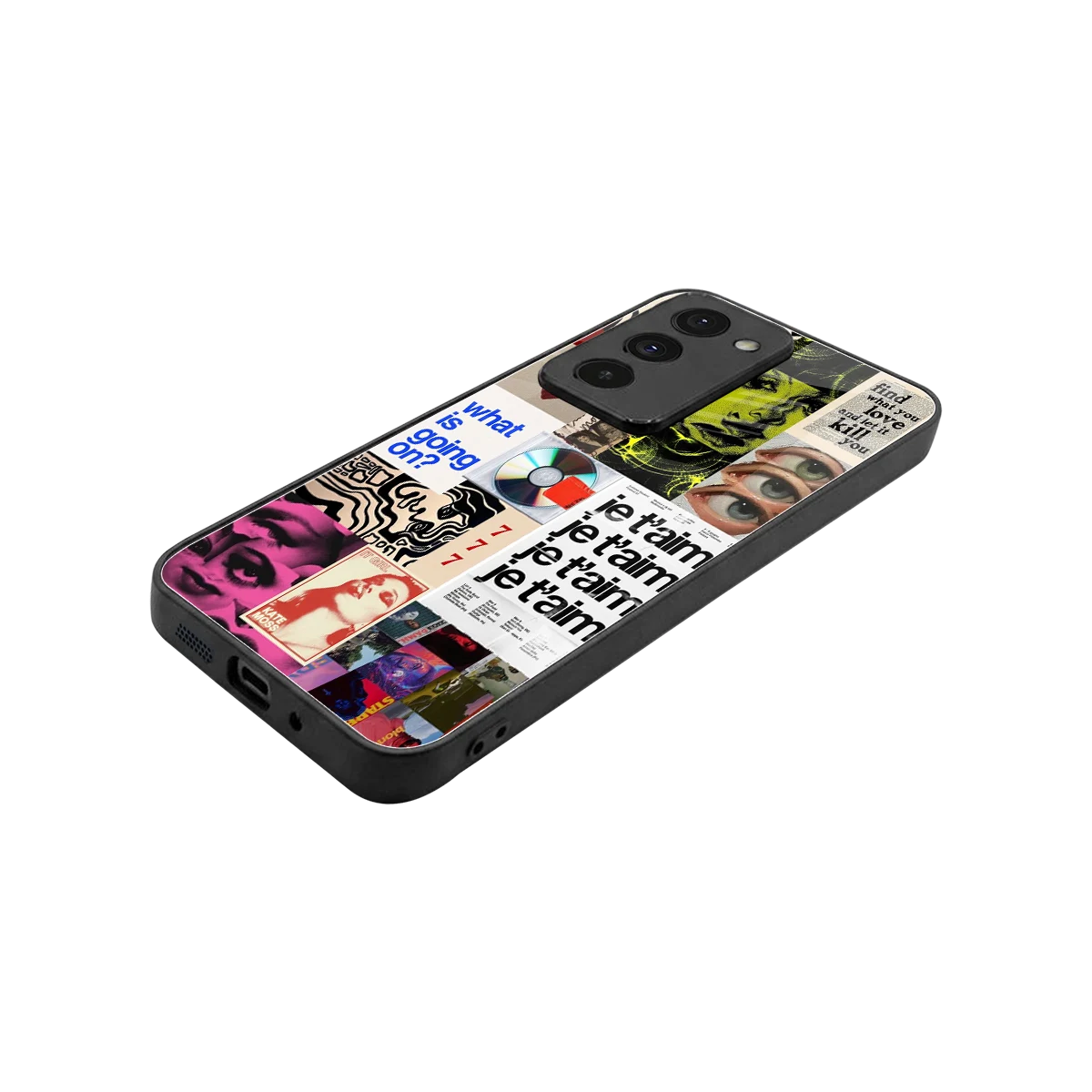 Love Chaos stylish phone case for redmi 15 5g | glossy glass and slim fit