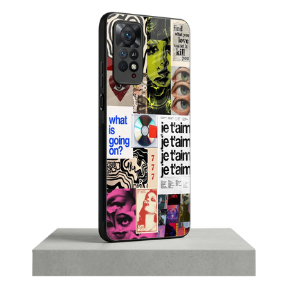 Love Chaos redmi note 11 pro mobile cover | shockproof glass phone case