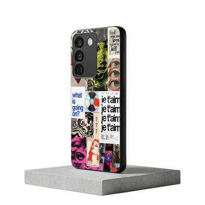 Love Chaos vivo y200 5g mobile cover | shockproof glass phone case
