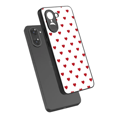 Love Patch sleek oneplus nord ce5 5g cover with tempered glass back and TPU edges