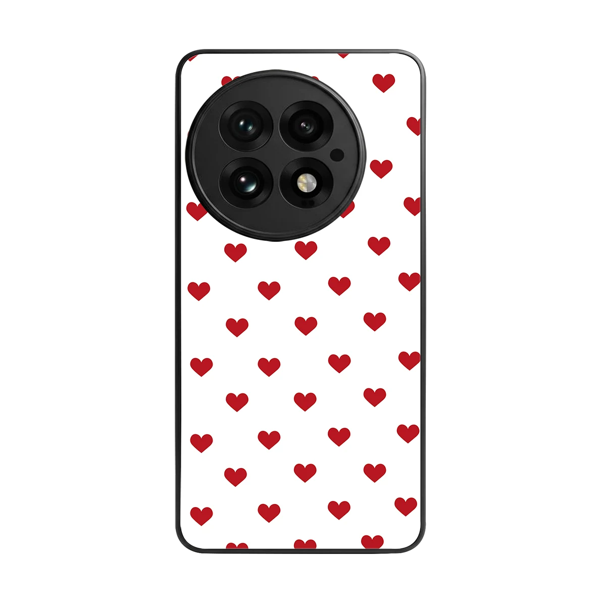 Love Patch back phone cover | glass case for oneplus 13