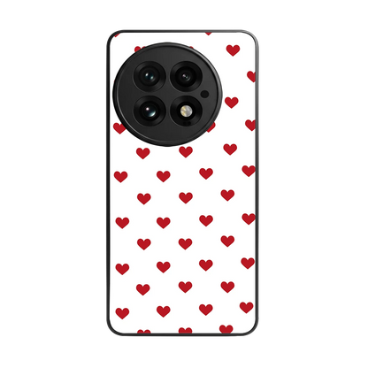 Love Patch back phone cover | glass case for oneplus 13