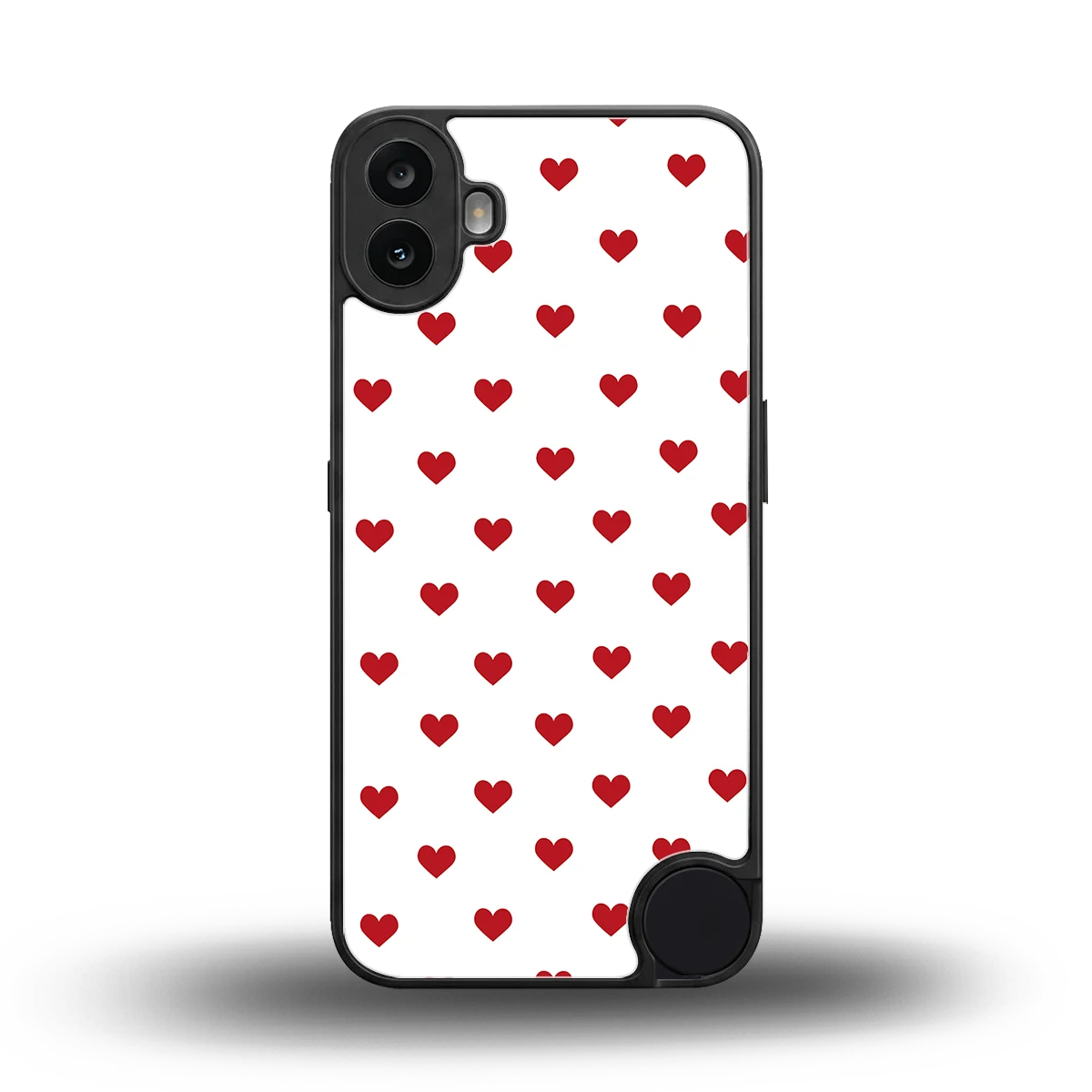 Love Patch back phone cover | glass case for cmf nothing phone 1