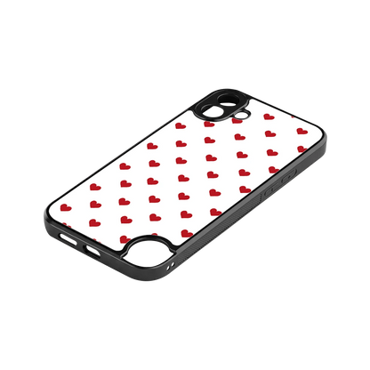Love Patch stylish phone case for cmf nothing phone 1 | glossy glass and slim fit
