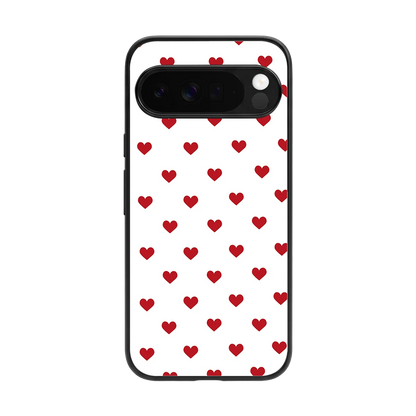 Love Patch back phone cover | glass case for google pixel 10 pro xl