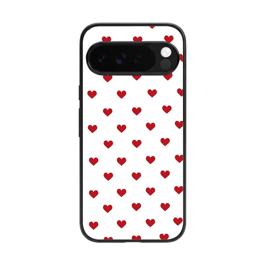 Love Patch back phone cover | glass case for google pixel 10 pro xl