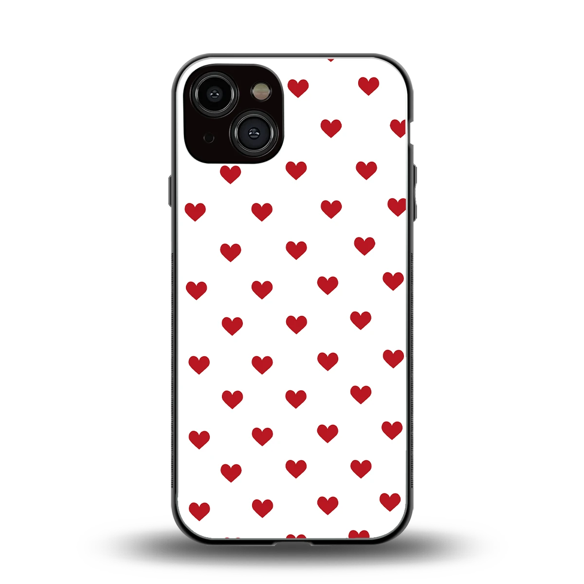 Love Patch back phone cover | glass case for iphone 14