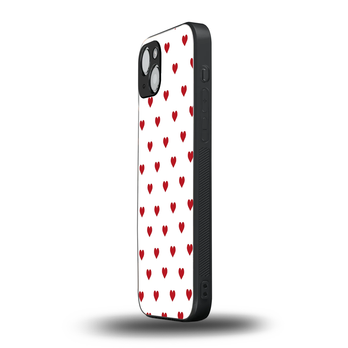 Love Patch iphone 13 mobile cover | shockproof glass phone case