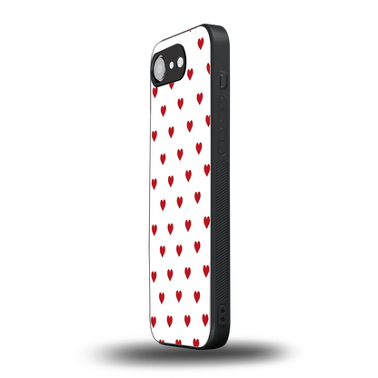 Love Patch iphone 17e mobile cover | shockproof glass phone case